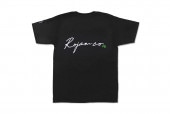 ROJAM Tシャツ  “ブラック” ユニセックス/レディースモデル