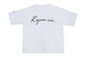 ROJAM ビッグシルエット Tシャツ  “ホワイト” ユニセックスモデル