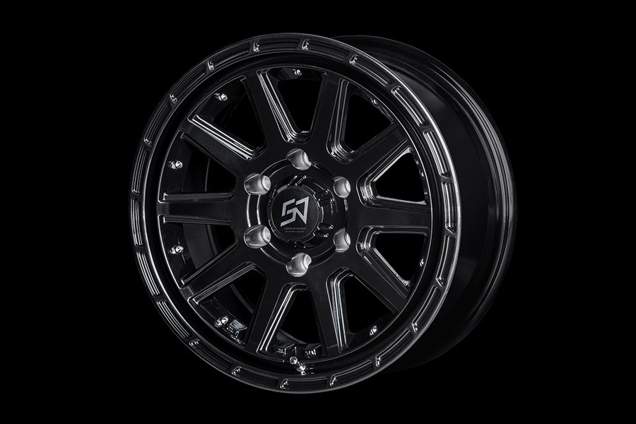『サバイバーホイール』 SV-222 17インチ×8.0J 6/139.7 インセット:20 オニキスブラック ホイール1台分セット/タイヤ&ホイール1台分セット