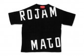 ROJAM ビッグシルエット Tシャツ  “ブラック” ユニセックスモデル
