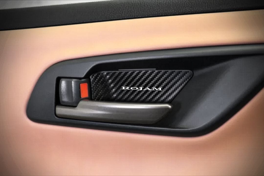 ROJAM カーボンデカール インナードアハンドル
