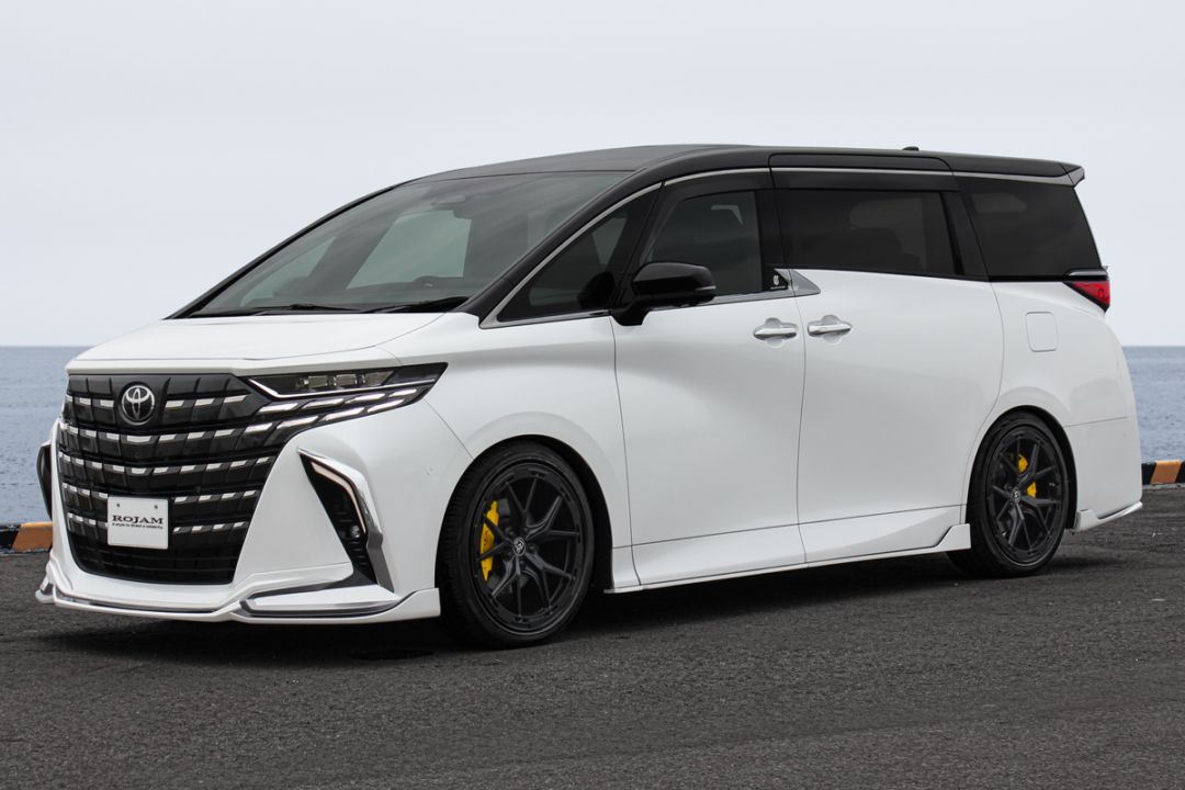 ROJAM IRT アルファード 40系 フロントリップスポイラ・リアリップスポイラー 4点セット