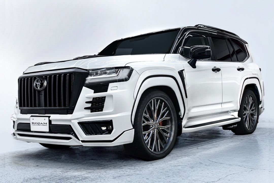 【先行予約販売】ROJAM IRT GENIK ランドクルーザー 300系 フロントバンパースポイラー リアスポイラー 2点セット