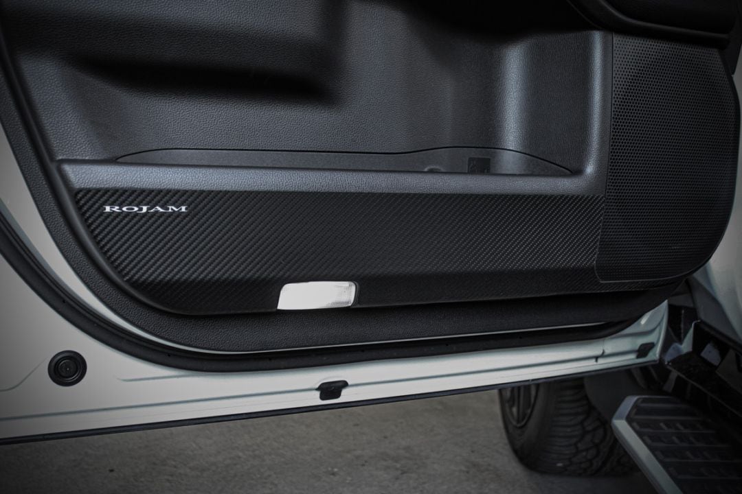 ROJAM カーボンデカール ドアパネルプロテクター 4点セット ランドクルーザー 250用