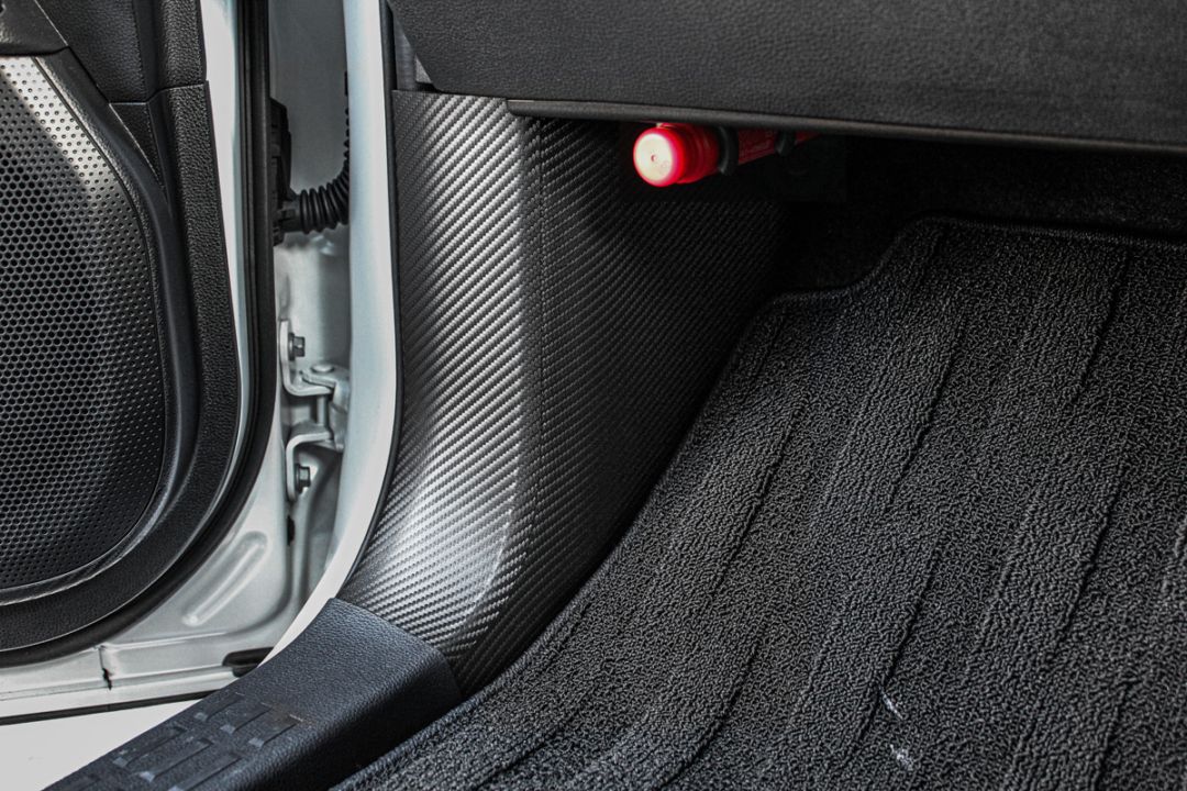 ROJAM カーボンデカール キックパネル 2点セット ランドクルーザー 250用