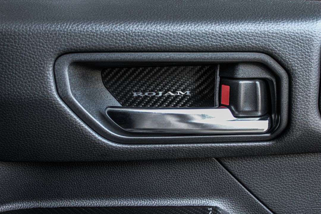 ROJAM カーボンデカール インナードア 4点セット ランドクルーザー 250用