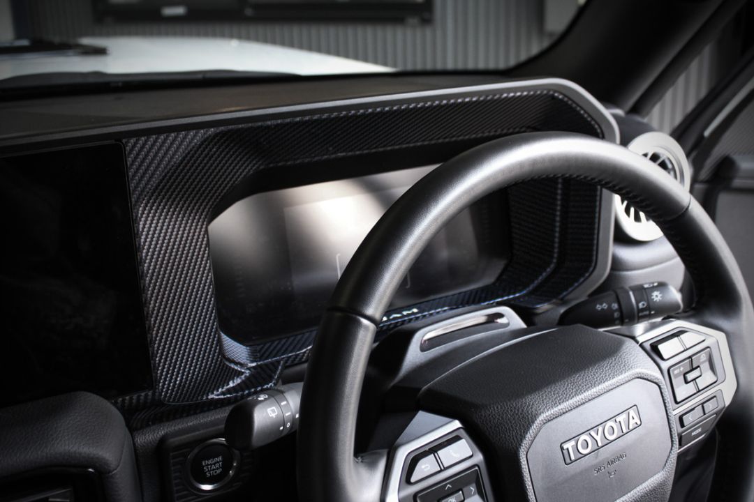 ROJAM カーボンデカール メーターパネル ランドクルーザー 250用