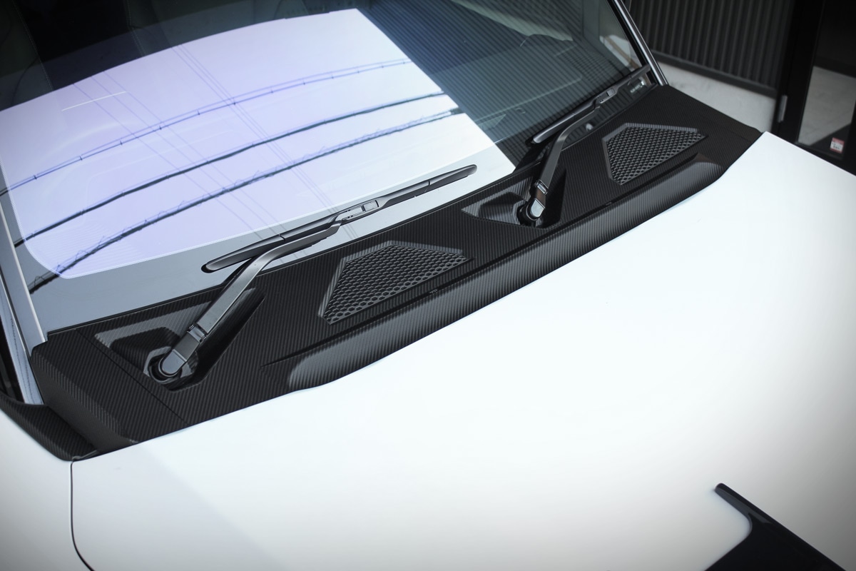 ROJAM カーボンデカール ワイパーカウル ランドクルーザー 250用