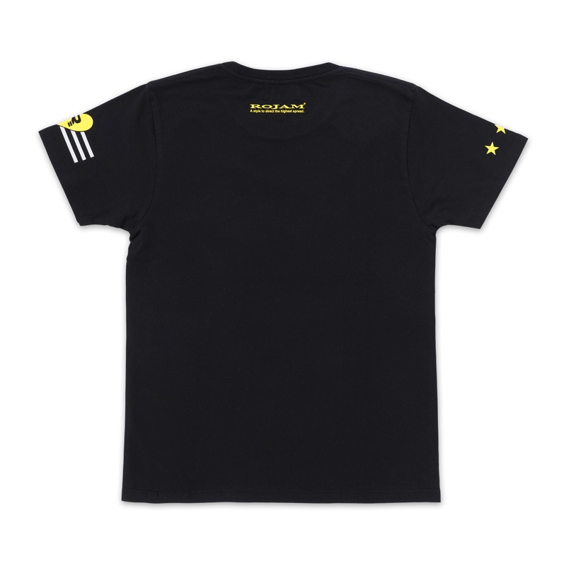 ROJAM Tシャツ  “ブラック” ユニセックスモデル