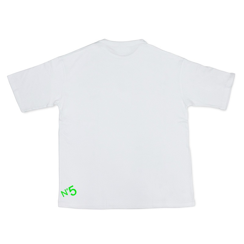 ROJAM ビッグシルエット Tシャツ  “ホワイト” ユニセックスモデル