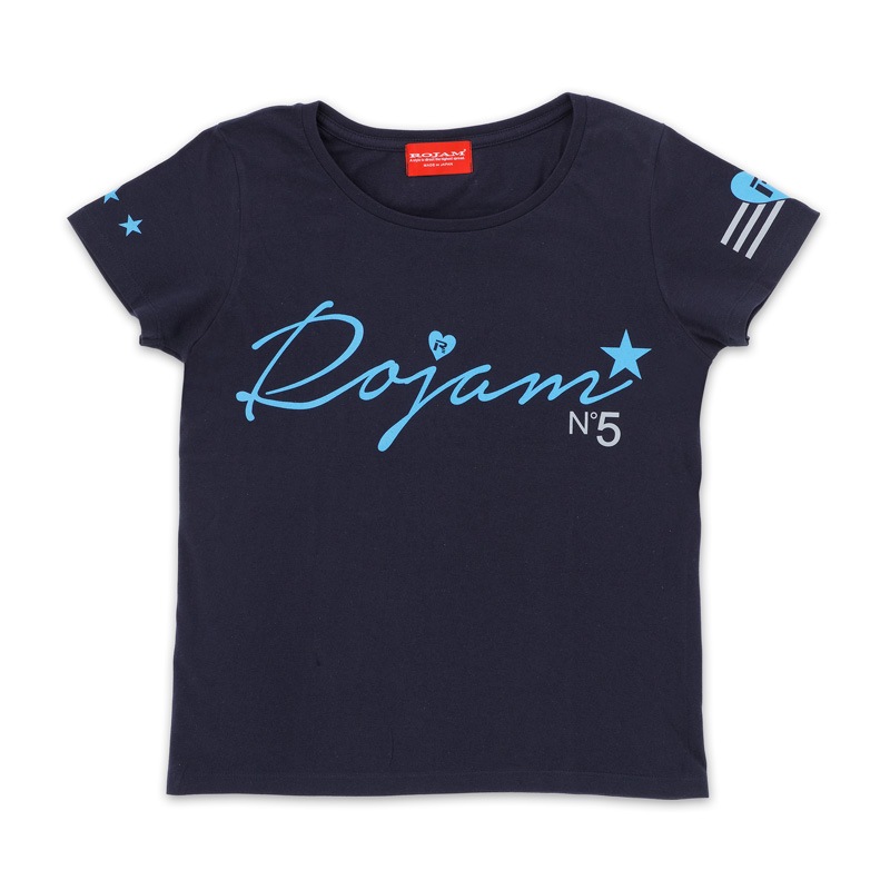 ROJAM Tシャツ  “ネイビー” レディースモデル