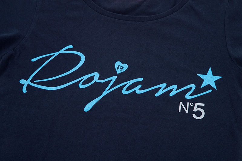 ROJAM Tシャツ  “ネイビー” レディースモデル