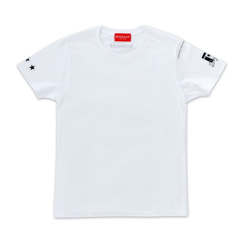 ROJAM Tシャツ  “ホワイト” ユニセックスモデル