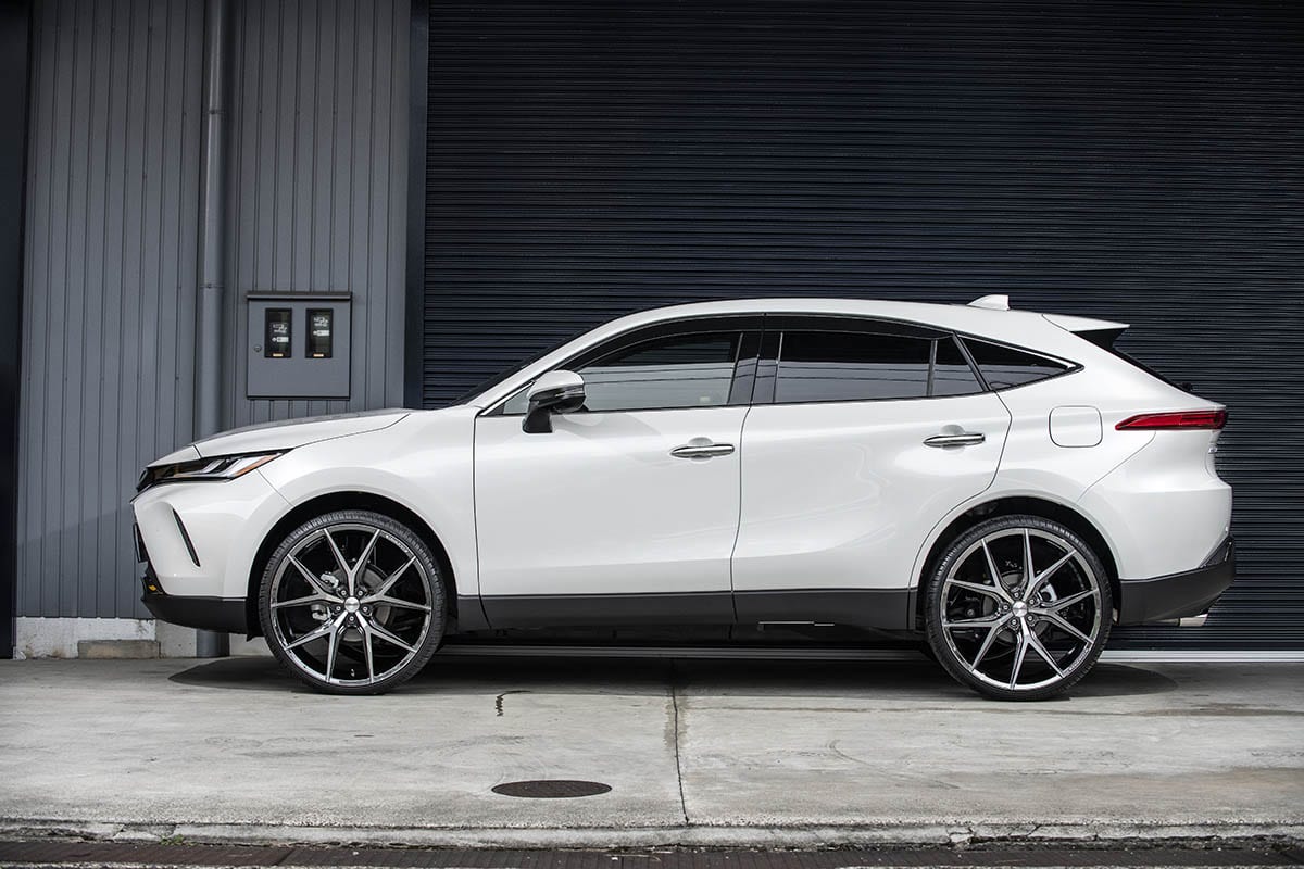 『アウトレットホイール・在庫限り』 ABBEY(アビー) 24インチ×9.0J 5/114.3 インセット+30/+40 グリッターカット ホイール1台分セット