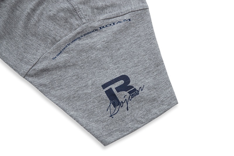 ROJAM Tシャツ  “グレー” ユニセックスモデル