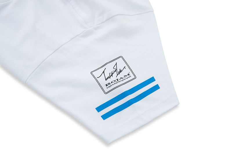 ROJAM Tシャツ  “ホワイト” ユニセックスモデル