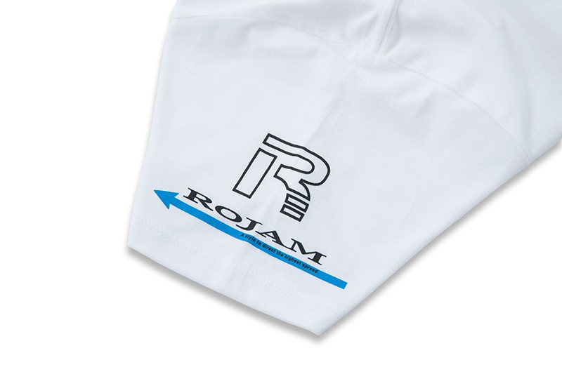 ROJAM Tシャツ  “ホワイト” ユニセックスモデル