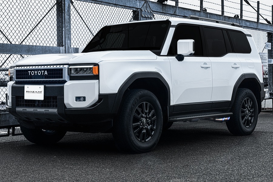 ランドクルーザー 250 2.7L 4WD ガソリン車 DTMサイドエキゾーストシステム 4本出しマフラー