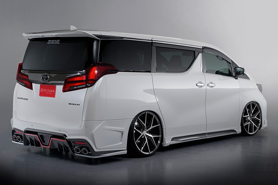 ROJAM IRT GENIK アルファード 30系 後期 フロントバンパー・リアバンパー LEDVer.セット