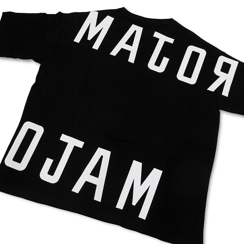 ROJAM ビッグシルエット Tシャツ  “ブラック” ユニセックスモデル