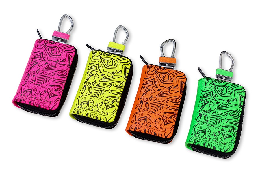 ROJAM スマートキーケース ネオンカラー