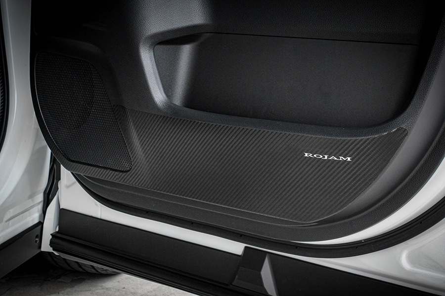 ROJAM カーボンデカール ドアパネルプロテクター 2点セット ヴォクシー・ノア 90系用