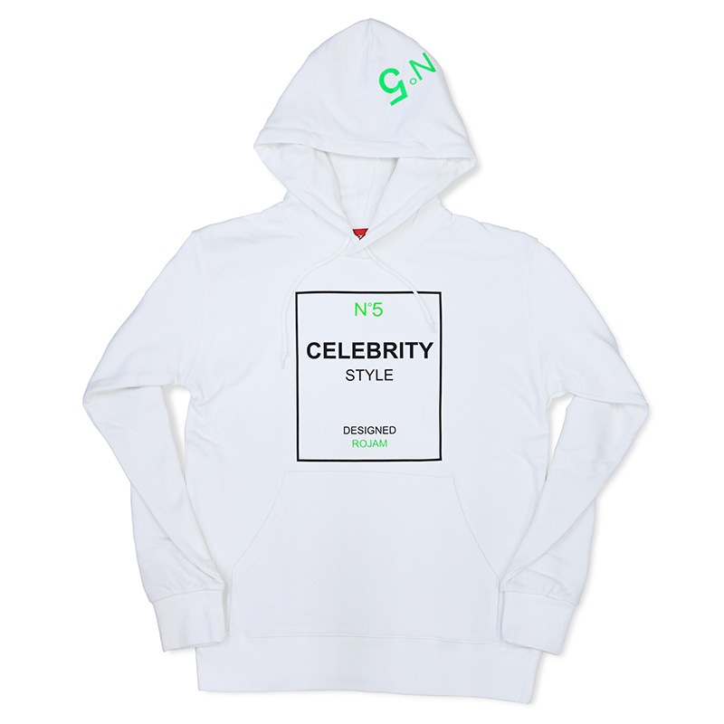 ROJAM パーカー “ホワイト” ユニセックスモデル