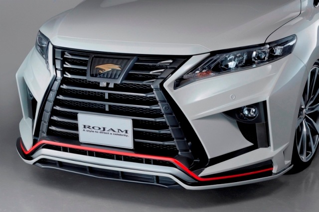 ROJAM IRT GENIK ハリアー 60系 前期 フロントバンパースポイラー Ver.1 LEDレスVer. PCS/DRCC対応アタッチメント付属