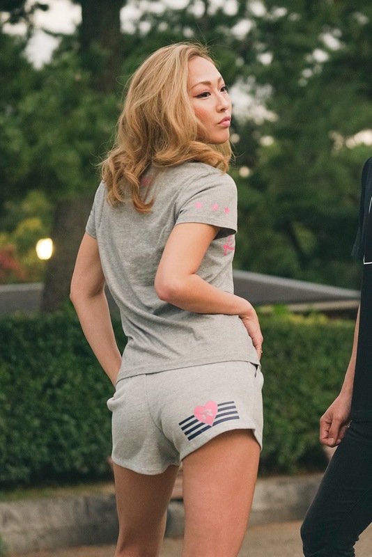 ROJAM スウェットショートパンツ “ブラック” レディースモデル