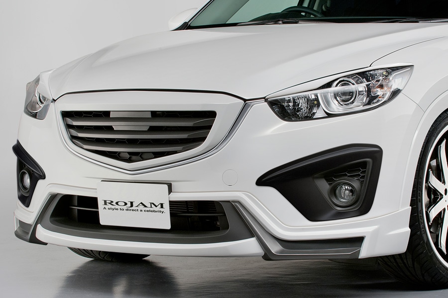 ジェットブラックマイカ 】 CX-5 KE 系 塗装済み アイライン ABS製