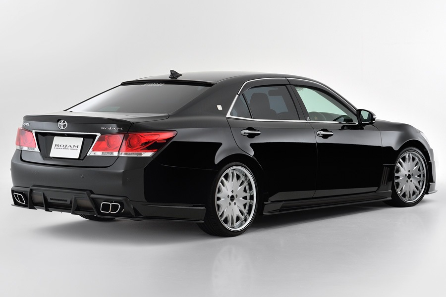 ROJAM IRT クラウン 210系 フロントリップ・サイド・リアリップセット LEDレス Ver