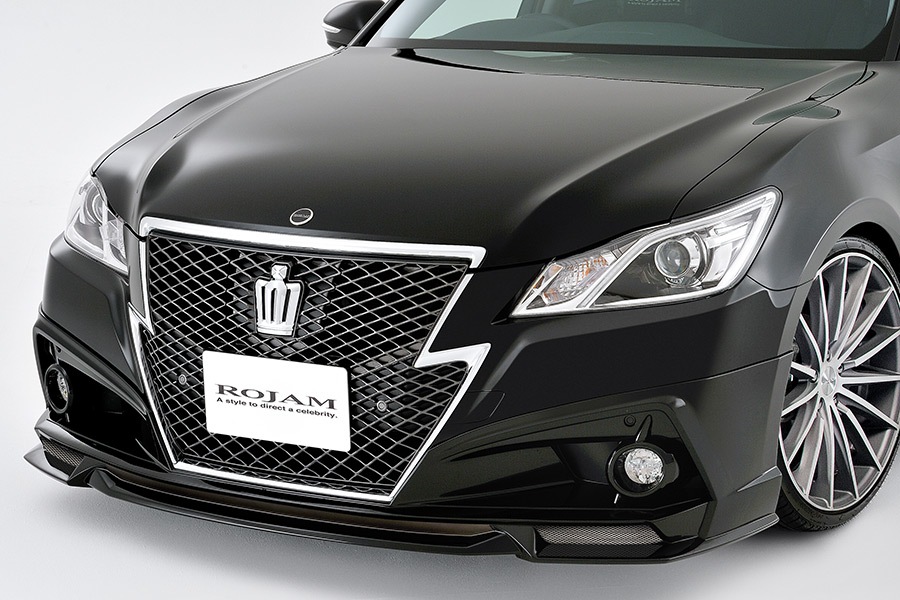 ROJAM IRT クラウン 210系 フロントリップ・サイド・リアリップセット LEDレス Ver