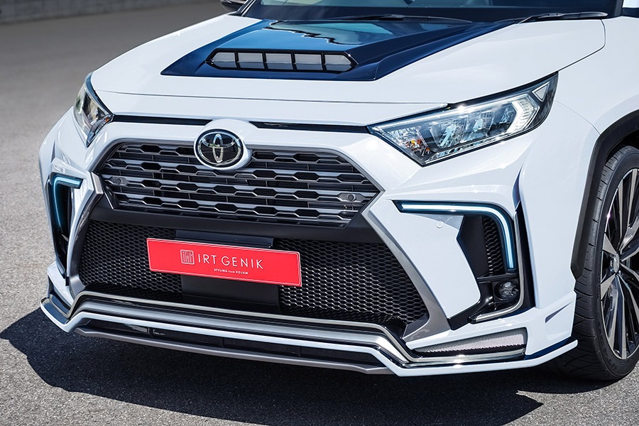 ROJAM IRT GENIK RAV4 50系 X・G・G-Z フロントバンパー・サイド・リアバンパー LED Verセット