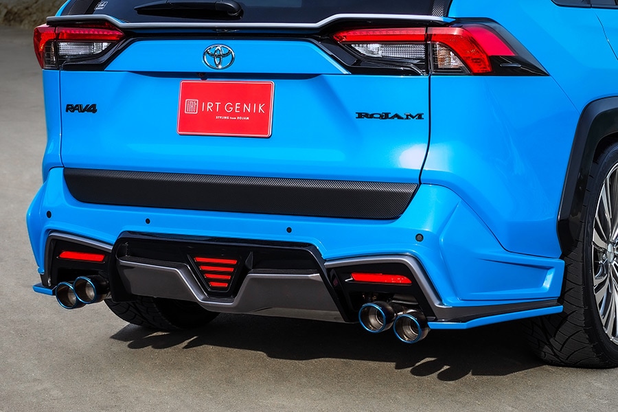 ROJAM IRT GENIK RAV4 50系 アドベンチャー フロントバンパー・サイド・リアバンパー LED Verセット