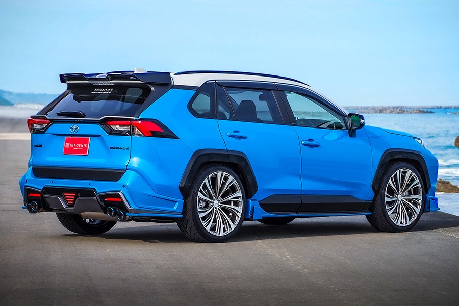 ROJAM IRT GENIK RAV4 50系 アドベンチャー フロントバンパー・サイド・リアバンパー LED Verセット