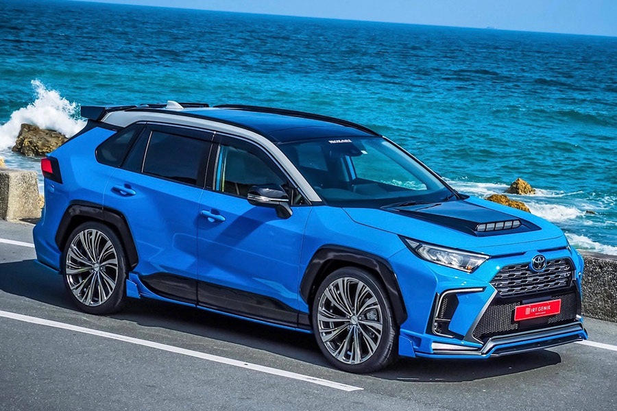 ROJAM IRT GENIK RAV4 50系 アドベンチャー フロントバンパー・サイド・リアバンパー LED Verセット