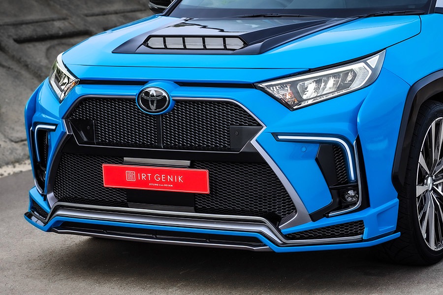 ROJAM IRT GENIK RAV4 50系 アドベンチャー フロントバンパー・サイド・リアバンパー LEDレス Verセット