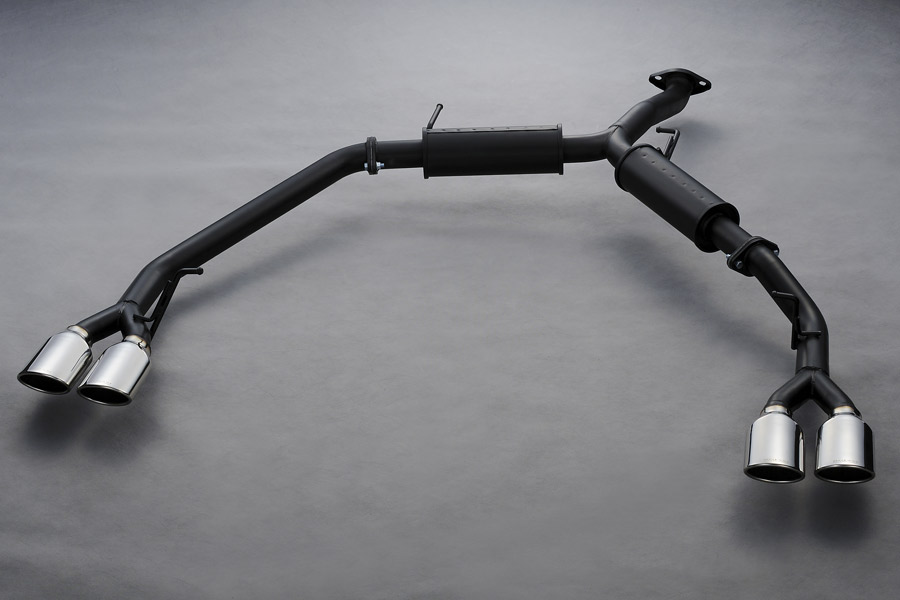 アルファード 20系 DTMエキゾーストシステム Ver.1 4本出しマフラー