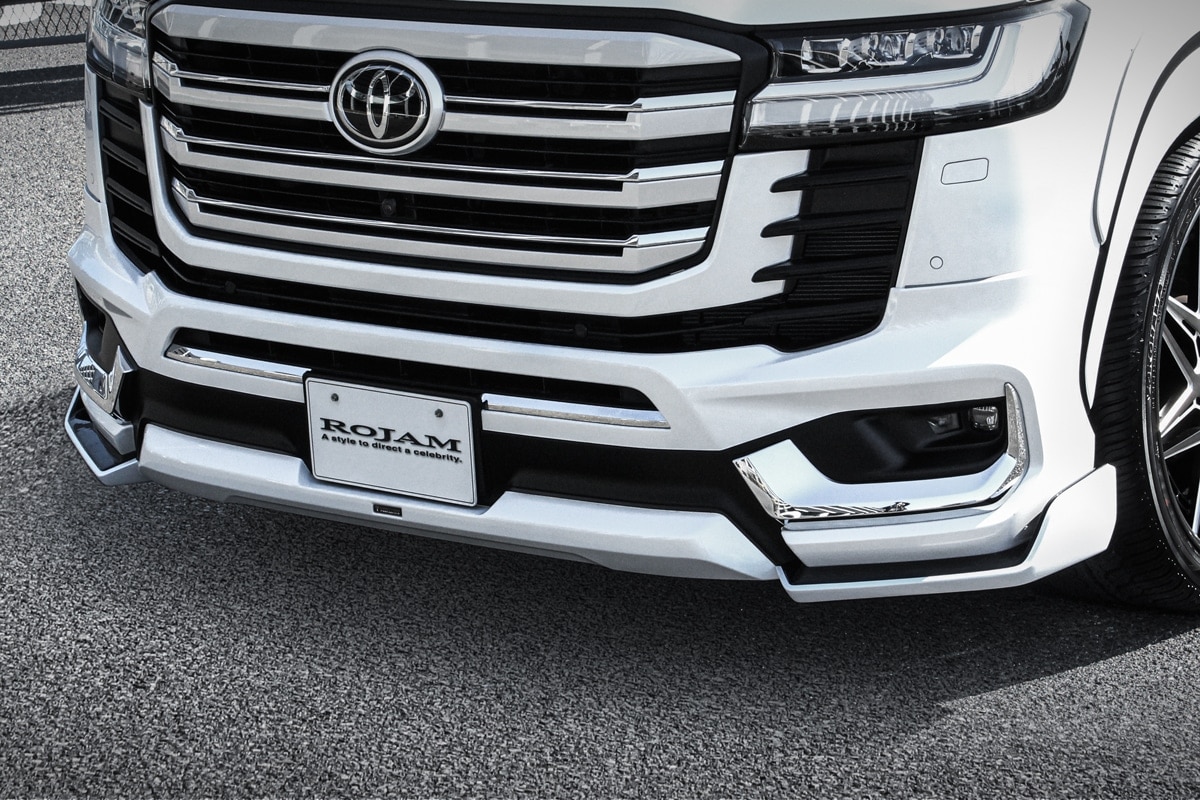 『即納商品！』ROJAM ランドクルーザー 300系 モデリスタ専用 フロントコーナースポイラー・リアコーナースポイラー・リアセンタースポイラー・リアゲートスポイラー 4点エアロセット