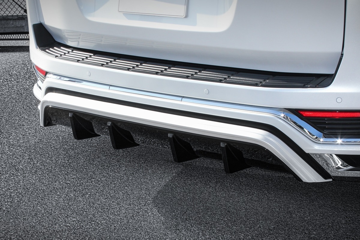 『即納商品！』ROJAM ランドクルーザー 300系 モデリスタ専用 フロントコーナースポイラー・リアコーナースポイラー・リアセンタースポイラー・リアゲートスポイラー 4点エアロセット