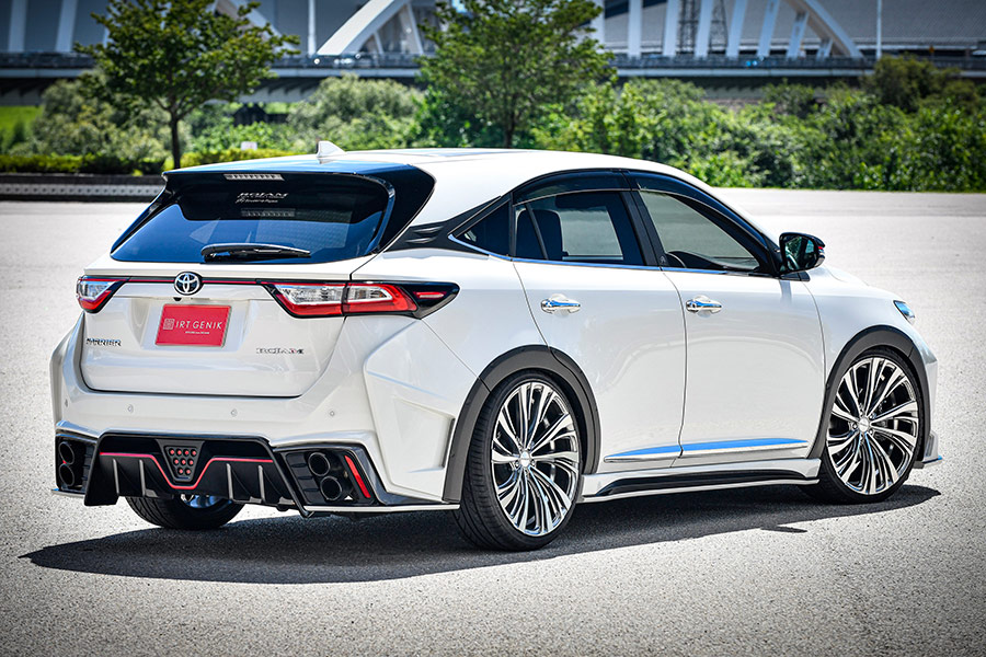 ROJAM IRT GENIK ハリアー 60系 後期 フロントバンパー Ver.2・サイド・リアバンパー LED Ver セット