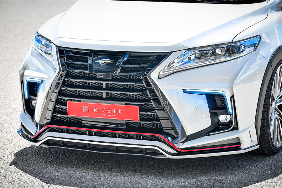 ROJAM IRT GENIK ハリアー 60系 後期 フロントバンパー Ver.2・サイド・リアバンパー LED Ver セット