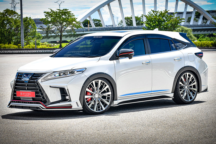 ROJAM IRT GENIK ハリアー 60系 後期 フロントバンパー Ver.2・サイド・リアバンパー LED Ver セット