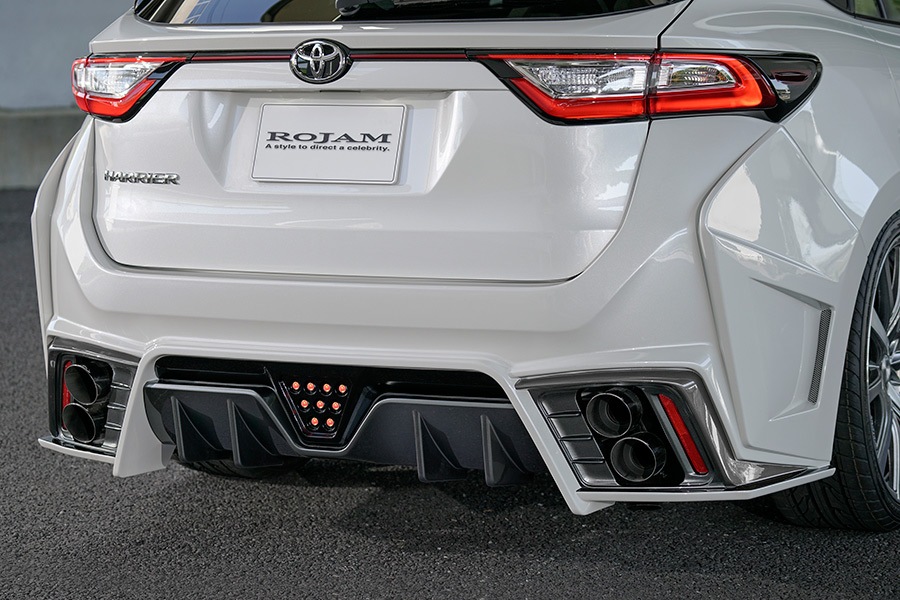 ROJAM IRT GENIK ハリアー 60系 後期 フロントバンパー Ver.2・サイド・リアバンパー LED Ver セット