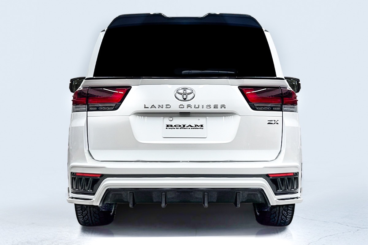 【先行予約販売】ROJAM IRT GENIK ランドクルーザー 300系 フロントバンパースポイラー リアスポイラー 2点セット