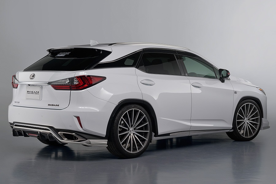 ROJAM IRT レクサス RX 20系 前期 200t Fスポーツ用 フロントリップ・リアアンダーリップセット LED Ver