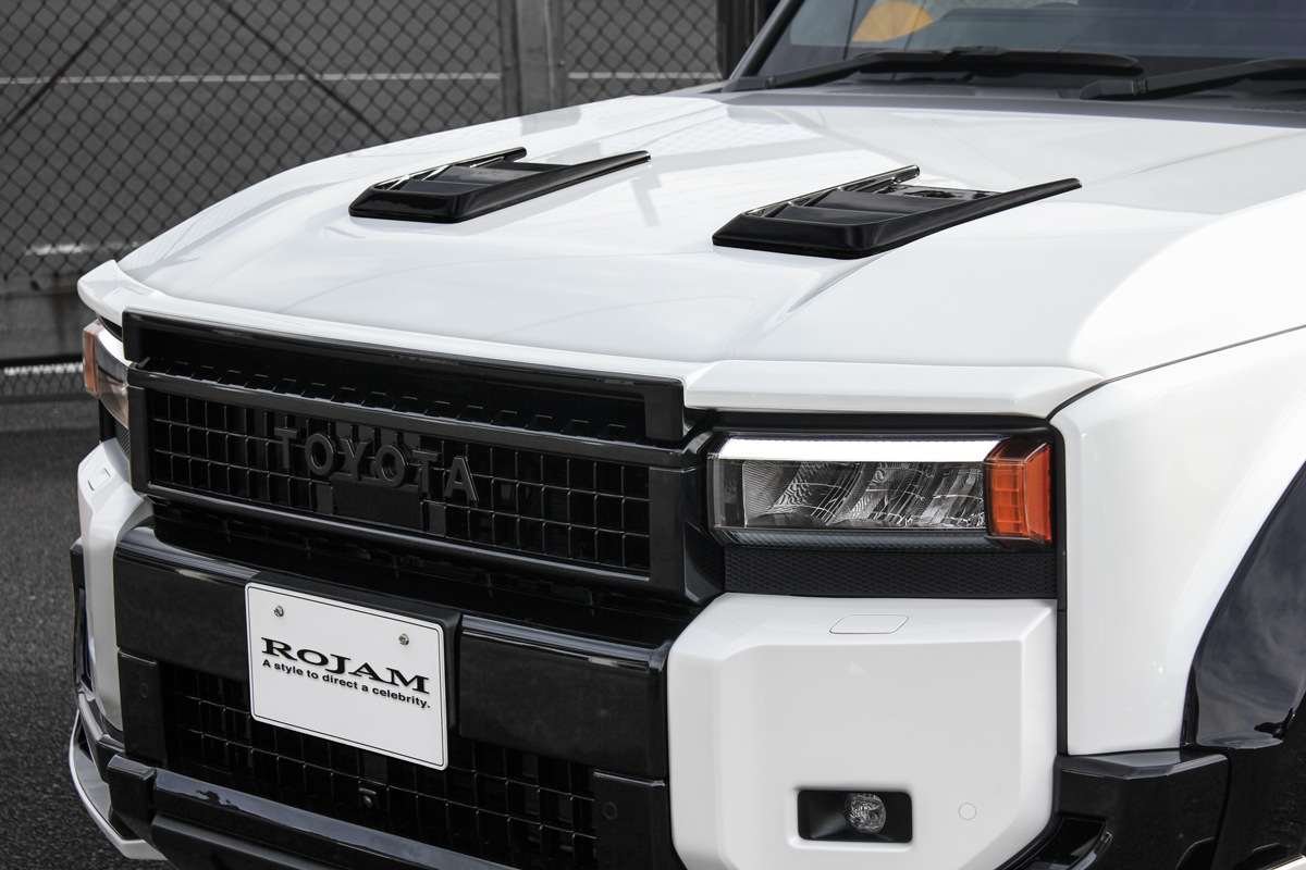 【先行特別販売】ROJAM ランドクルーザー 250系 ボンネットフードスポイラー