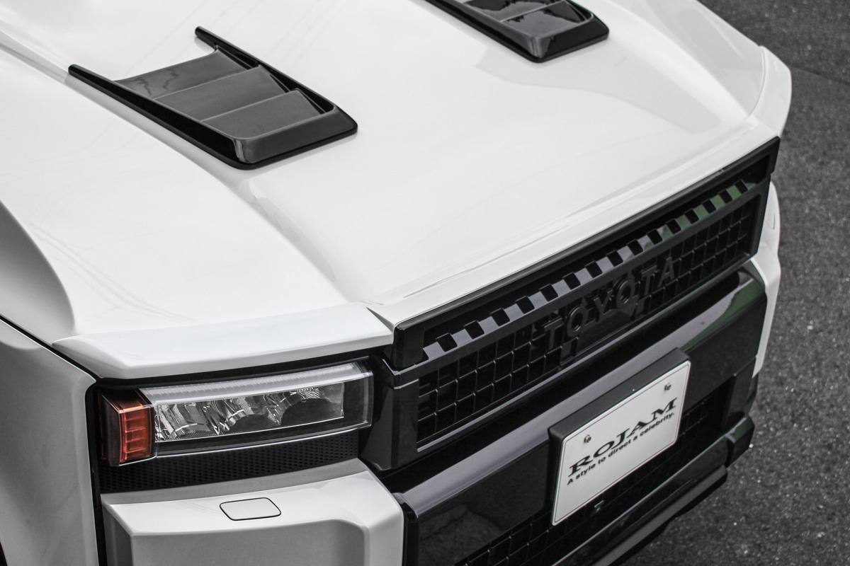 【先行特別販売】ROJAM ランドクルーザー 250系 ボンネットフードスポイラー