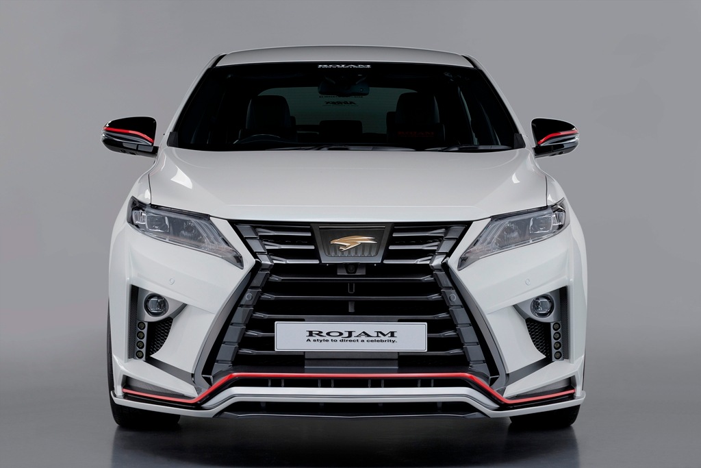 ROJAM IRT GENIK ハリアー 60系 前期 フロントバンパー Ver.1・サイド・リアバンパーセット LED Ver PCS/DRCC対応アタッチメント付属