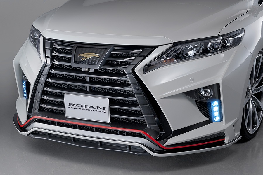 ROJAM IRT GENIK ハリアー 60系 前期 フロントバンパー Ver.1・サイド・リアバンパーセット LED Ver PCS/DRCC対応アタッチメント付属